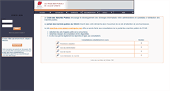Desktop Screenshot of marches-ccas.amiens-metropole.com